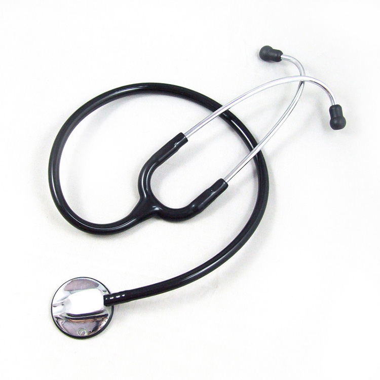 Deluxe Doctor's Chrome fa'apipi'iina Zinc Alloy Ta'itasi Ulu Stethoscope