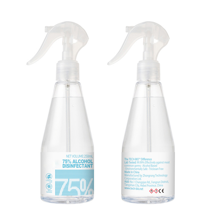 Techbio Hypochlorous Alcohol Sanitizer Lima Fa'ama'i Fa'ama'i Spra