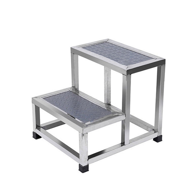 Lua Laasaga Fomai Fa'ama'i Stainless Steel Footstool